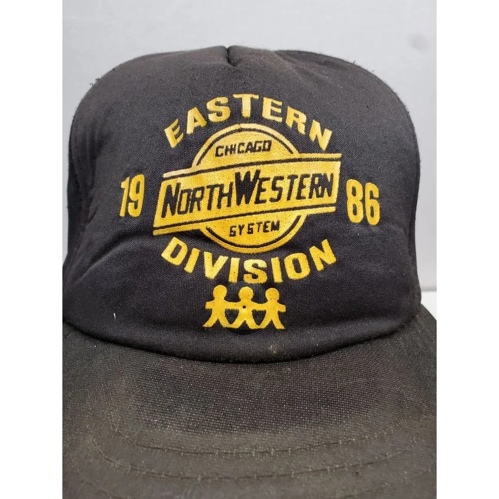 Chicago NorthWestern System Eastern Division 1986 Hat-Well used‎